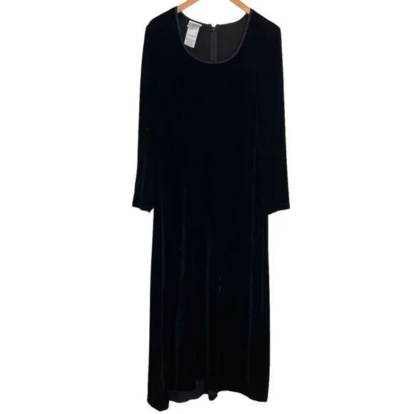 black velvet empire waist dress Suzanne Velvet Empire Belted Dress